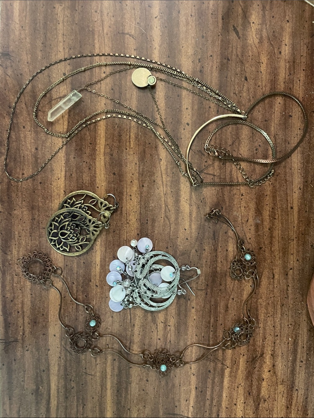 Earrings and Necklace Bundle